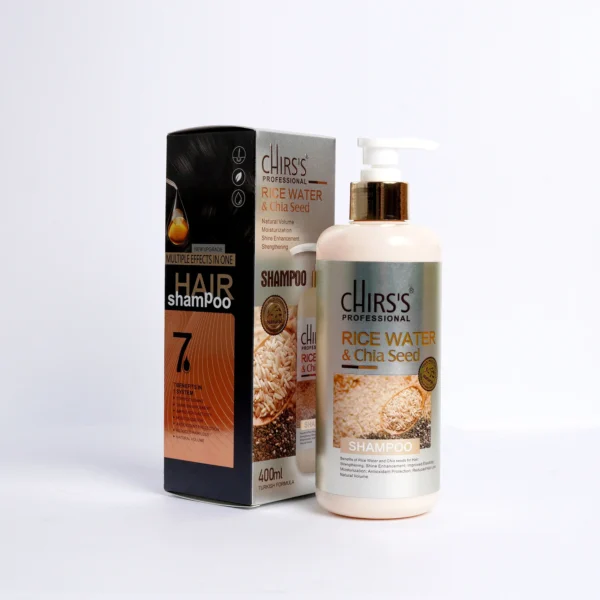CHIRS'S Rice Water & Chia Seed Shampoo 400mL
