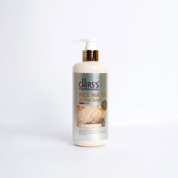 CHIRS'S Rice Water & Chia Seed Shampoo 400mL - Image 4
