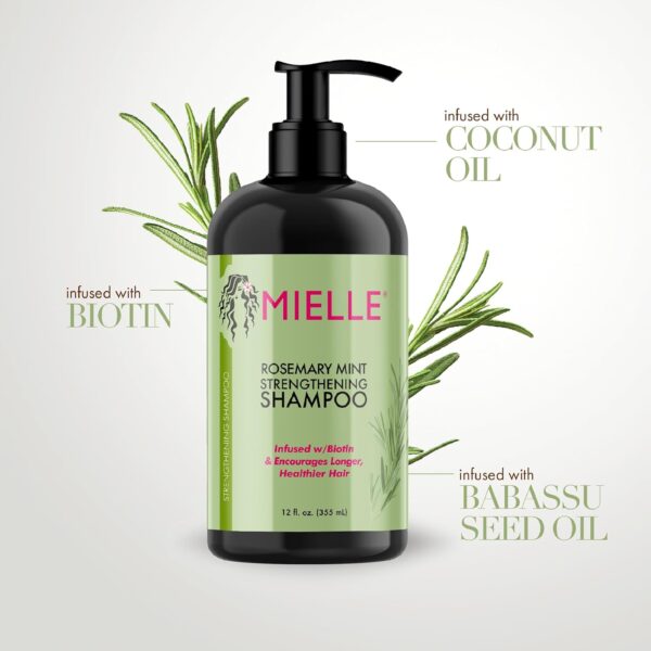 Mielle - Rosemary Mint Hair Strengthening Shampoo - 355ml