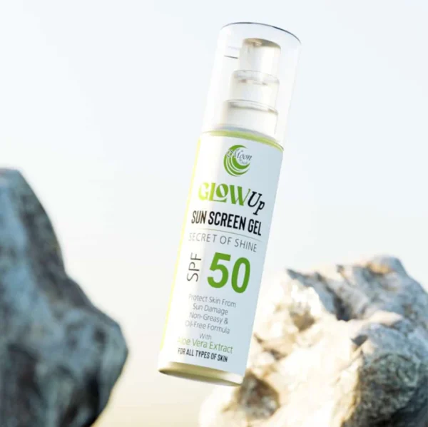 MOON TOUCH Glow Up Sunscreen Gel 50ml: