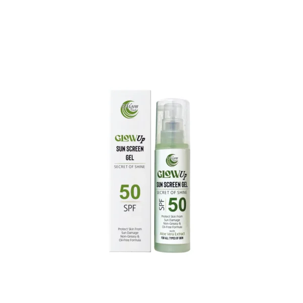 MOON TOUCH Glow Up Sunscreen Gel 50ml: - Image 3