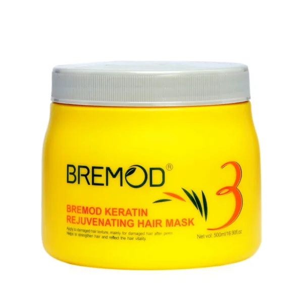 Bremod Keratin Rejuvenating Hair Mask 500 ML Keratin Rejuvenating Hair Mask - Image 2