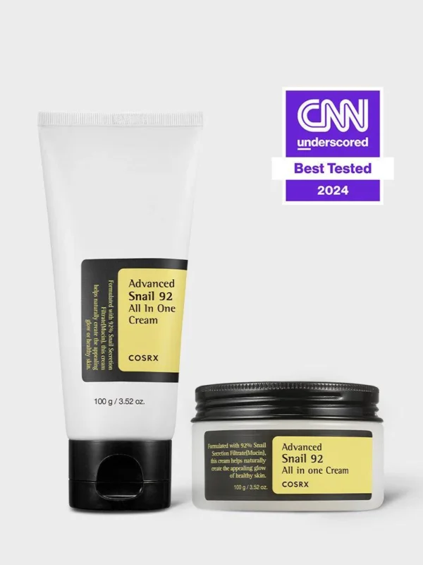 COSRX Advanced Snail 92 All in one Cream 100GM/3.52 OZ(TUBE /JAR)
