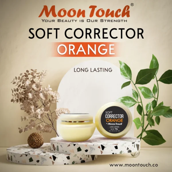 MOON TOUCH Soft Base Orange (Corrector) 10g: - Image 2