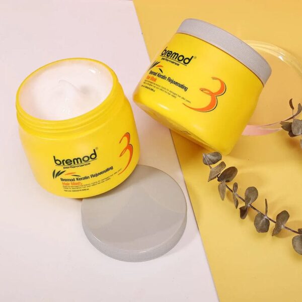 Bremod Keratin Rejuvenating Hair Mask 500 ML Keratin Rejuvenating Hair Mask - Image 4