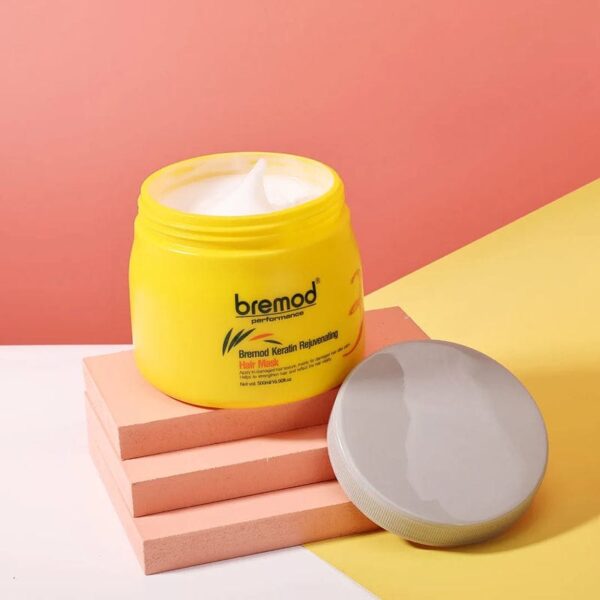 Bremod Keratin Rejuvenating Hair Mask 500 ML Keratin Rejuvenating Hair Mask - Image 6
