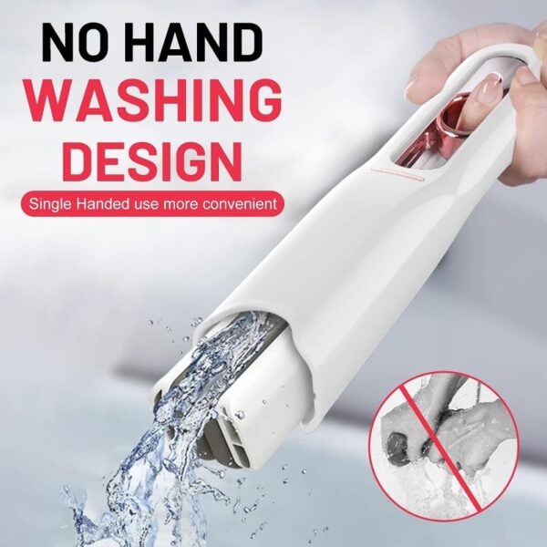 MINI Folding mop high -quality sponge desktop cleaning bathroom mini -handed mop lightweight home portable mini sponge mini mop for kitchen BathroomLiving Room, Car New Portable Mini SqueezeMop Home Kitchen Car Cleaning Mop - Image 5