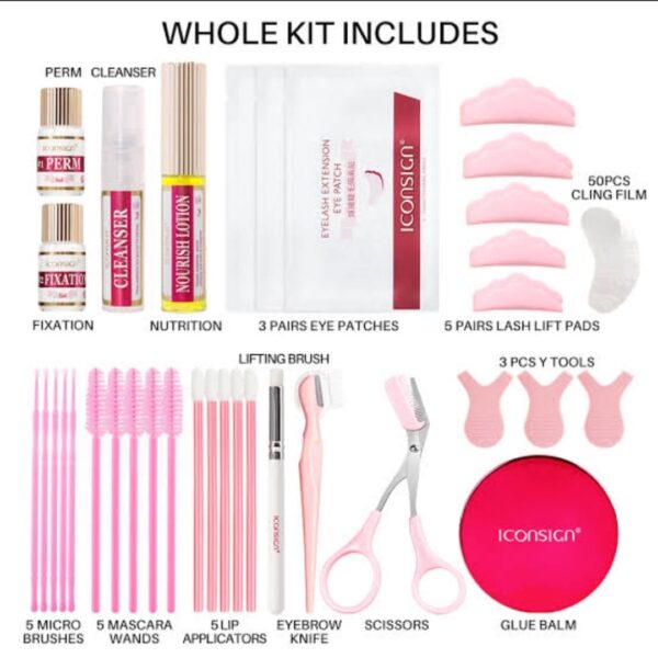 ICONSIGN New 2 In 1 Lash And Brow Lift Kit - Image 5