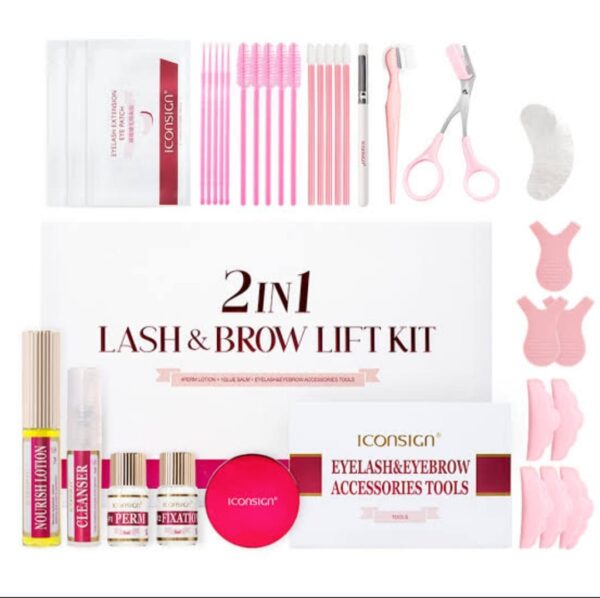 ICONSIGN New 2 In 1 Lash And Brow Lift Kit