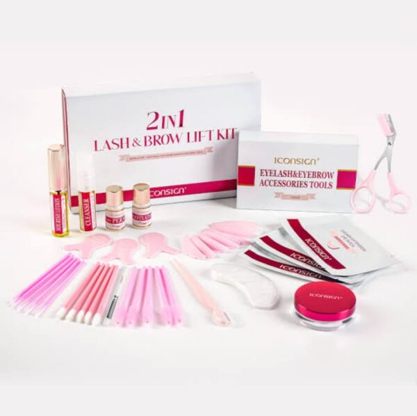 ICONSIGN New 2 In 1 Lash And Brow Lift Kit - Image 6