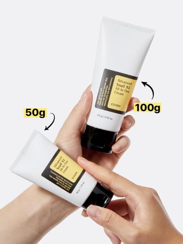 COSRX Advanced Snail 92 All in one Cream 100GM/3.52 OZ(TUBE /JAR) - Image 7