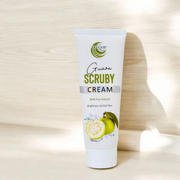 MOON TOUCH Deep Pores Cleaner Guava Scruby Cream - Brighten Dull Skin 1OOML: - Image 4