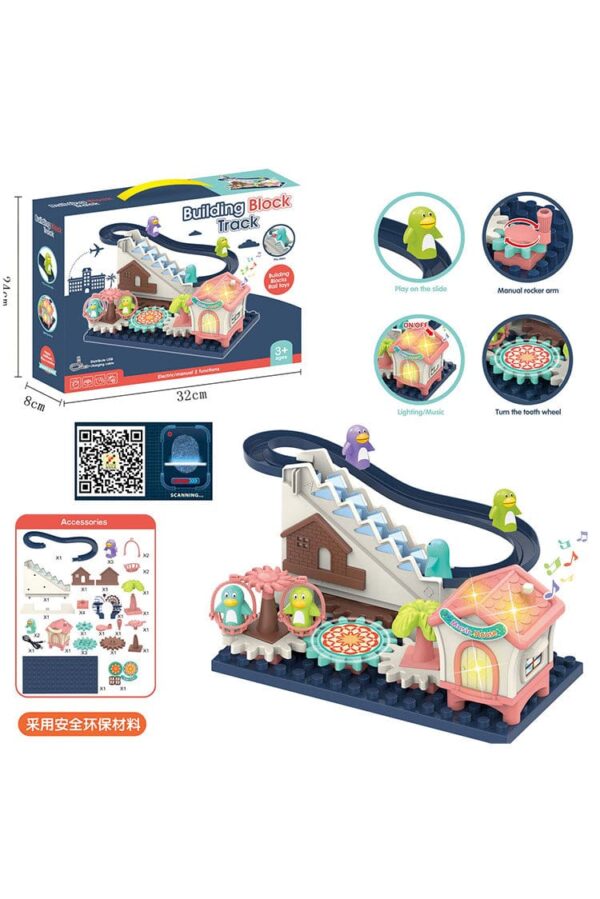 Building Block Track/ Learning Block Track For Kids