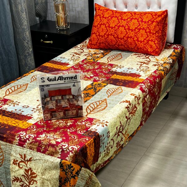 4Pc Mix Cotton Single Pair Bedsheets* - Image 2