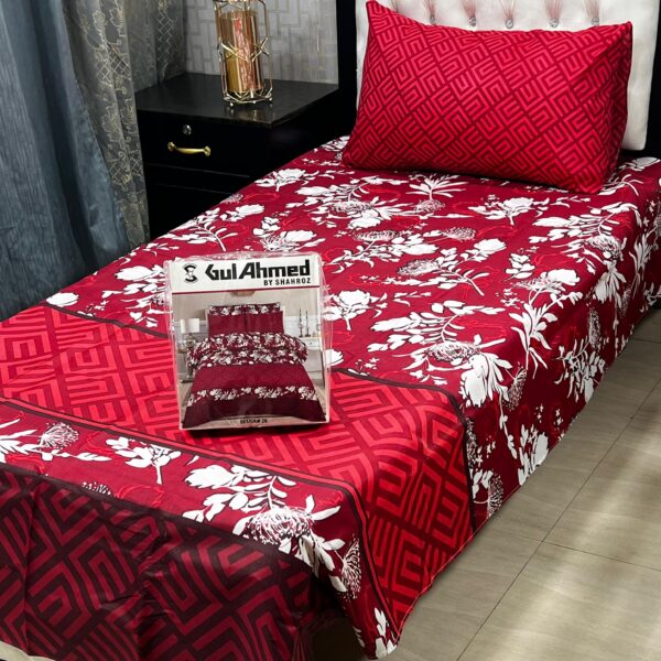 4Pc Mix Cotton Single Pair Bedsheets* - Image 3