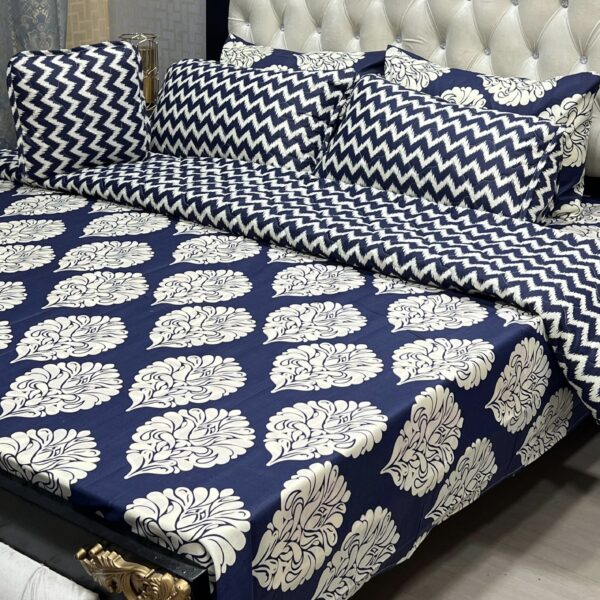 *7Pc Printed Comforter Set*(Cotton Mix) - Image 29