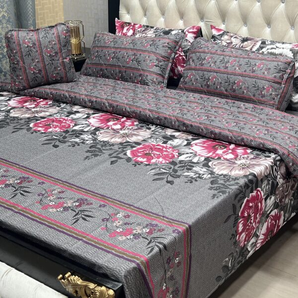 *7Pc Printed Comforter Set*(Cotton Mix) - Image 12