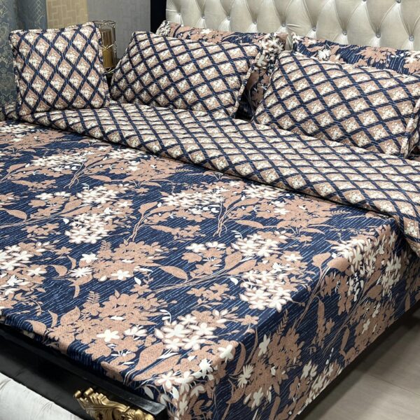 *7Pc Printed Comforter Set*(Cotton Mix) - Image 5