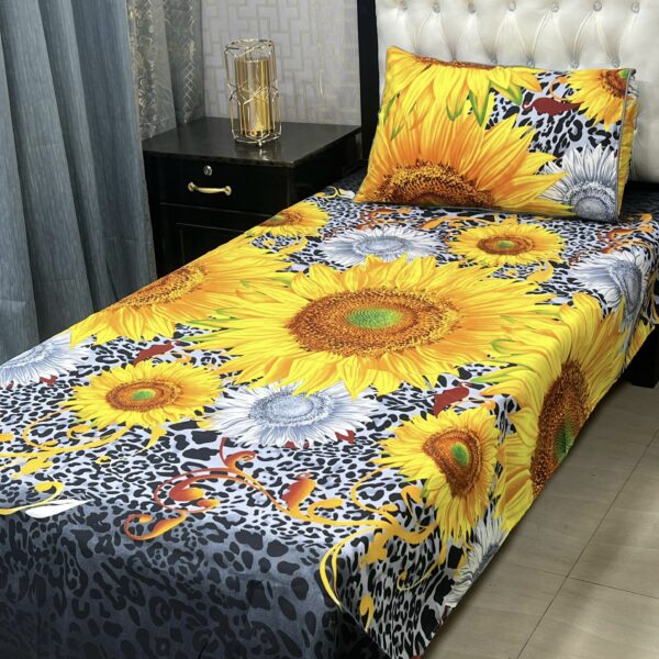 3D-Crystal cotton single pair Bedsheets - Image 4