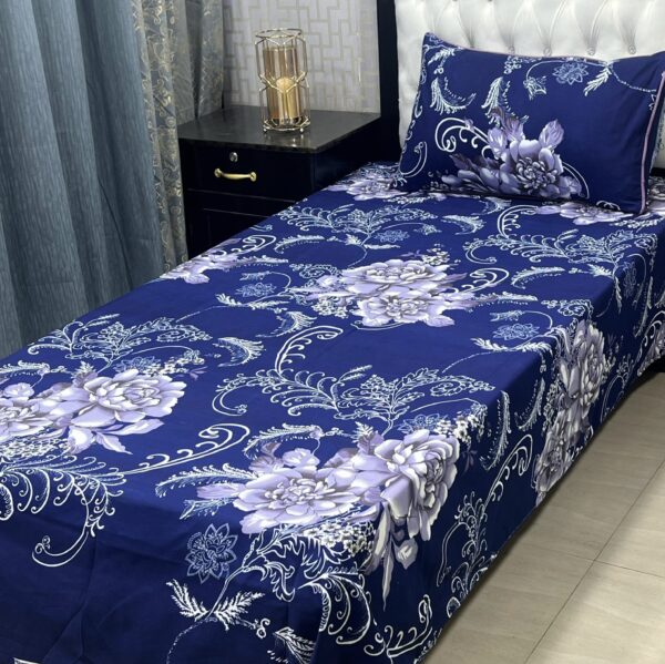 3D-Crystal cotton single pair Bedsheets - Image 14