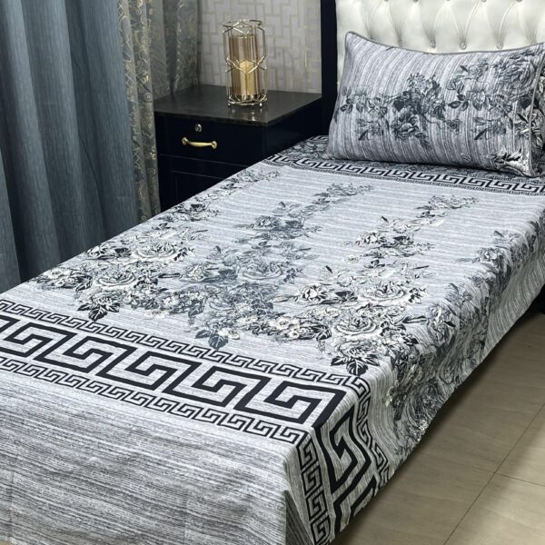 3D-Crystal cotton single pair Bedsheets - Image 17