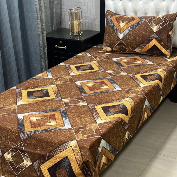 3D-Crystal cotton single pair Bedsheets - Image 18