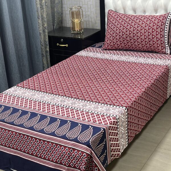 3D-Crystal cotton single pair Bedsheets - Image 20