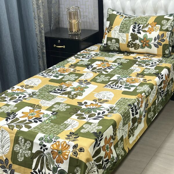 3D-Crystal cotton single pair Bedsheets - Image 21