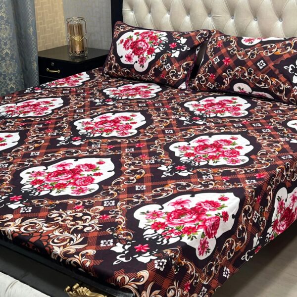 *3D-Crystal Cotton Bedsheets* - Image 7