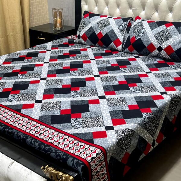 *3D-Crystal Cotton Bedsheets* - Image 15