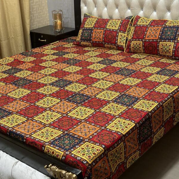 *3D-Crystal Cotton Bedsheets* - Image 32
