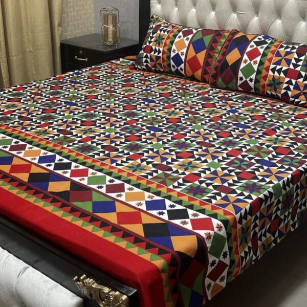 *3D-Crystal Cotton Bedsheets* - Image 17