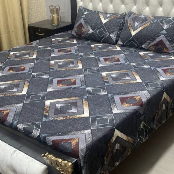 *3D-Crystal Cotton Bedsheets* - Image 13