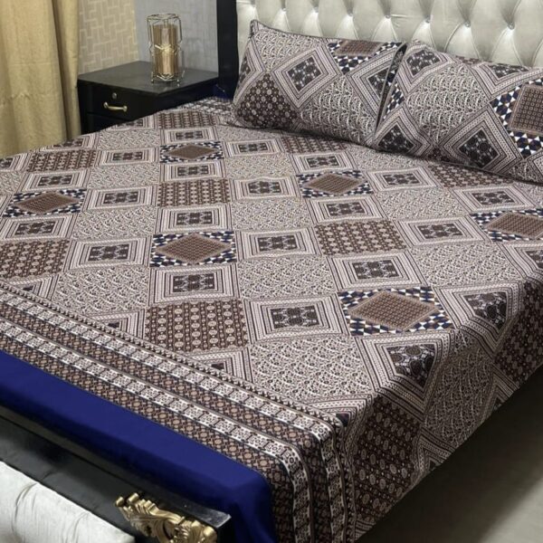 *3D-Crystal Cotton Bedsheets* - Image 12