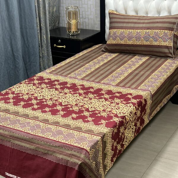 3D-Crystal cotton single pair Bedsheets - Image 3