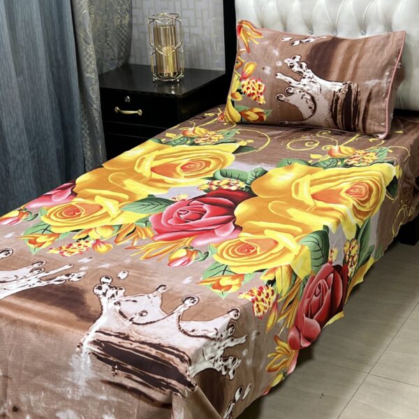 3D-Crystal cotton single pair Bedsheets - Image 32
