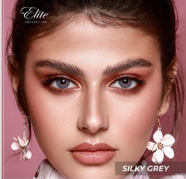 Bella Elite Silky Grey Contact Lenses.