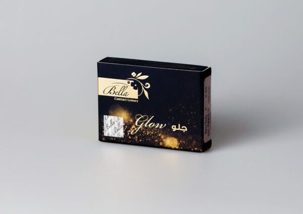 Bella Glow Grey Caramel Contact Lenses. - Image 3