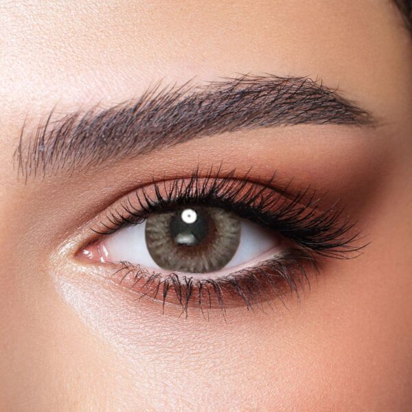 Bella One Day Platinum Gray Contact Lenses. - Image 2
