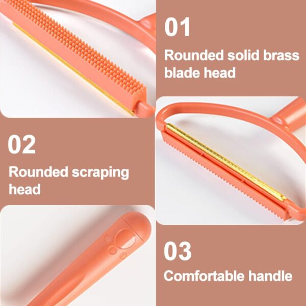 Magic Paw Lint Brush, Portable Anti Hair and Lint Brush, Hair Remover Pet Hair, Pet Hair Remover, Lint Remover for Carpet, Clothing, Pet Hair. - Image 6