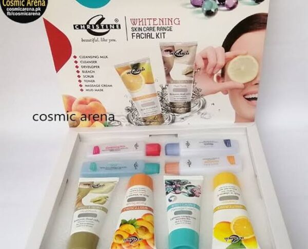 Christine Fruit Whitening Skin Care Complete Facial Kit - Image 4