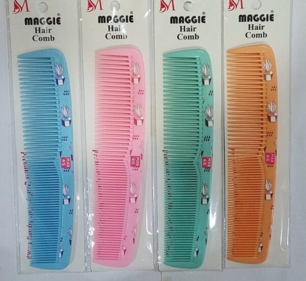 Regular Use Comb For Girls And Boys, Available in Multicolor.