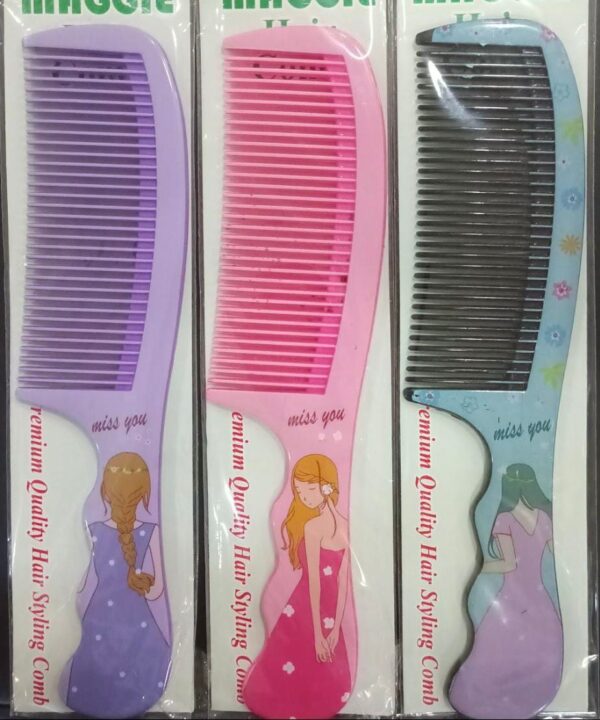 Regular Use Comb For Girls And Boys Available in Multicolor. - Image 6
