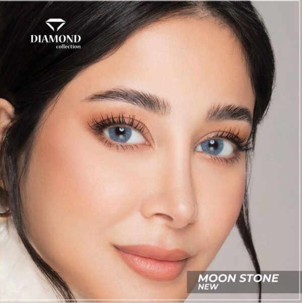 Bella Diamond Moon Stone Contact Lenses.