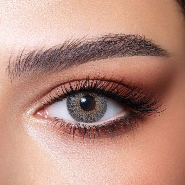 Bella Natural Cool Gray Contact Lenses. - Image 4