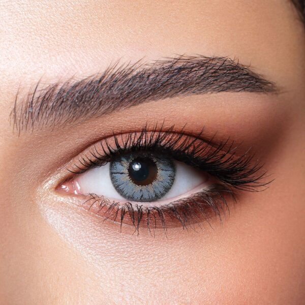 Bella Natural Viola Grey Contact Lenses. - Image 2
