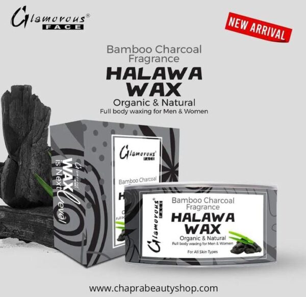 Glamorous Face Next Level Halawa Wax, Finger Wax With Wax Applicator Card 300G - Image 8