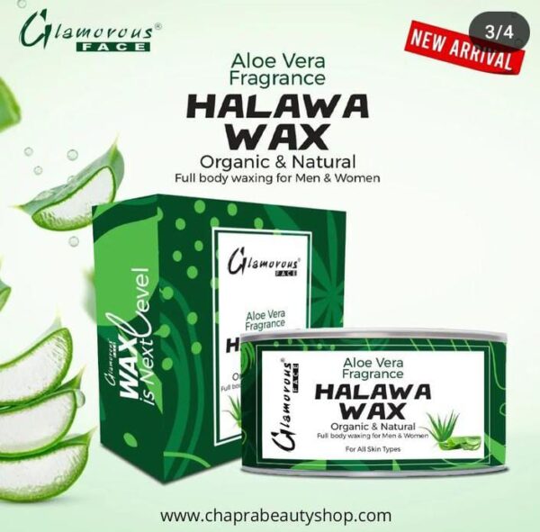 Glamorous Face Next Level Halawa Wax, Finger Wax With Wax Applicator Card 300G - Image 10
