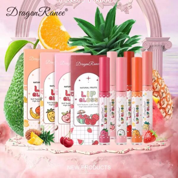 Dragon Ranee 3PCS New Velvet Matte Lip Gloss Waterproof Long Lasting Lip Balm Moisturizing Makeup 1.5g*3 :AVAILABLE IN 4 SETS IN 12 SHADES - Image 8