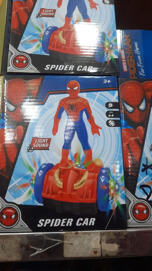 Spider-Man Scooter Superhero Electronic Car Stunt Scooter Skateboard Toy For Children - Image 8